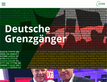 Tablet Screenshot of deutschegrenzgaenger.lu